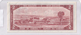 1954 - Canada - 2 Dollars - Beattie / Rasminsky - W/U 8022102