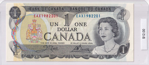1973 - Canada - 1 Dollar - Crow / Bouey - EAX1982201