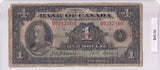 1935 - Bank of Canada - 1 Dollar - Osborne / Towers - B0217160