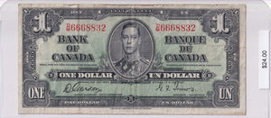 1937 - Canada - 1 Dollar - Gordon / Towers - D/M 6668832