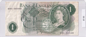 1960-1964 - Great Britain - 1 Pound - BU81 665099
