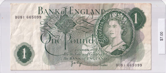 1960-1964 - Great Britain - 1 Pound - BU81 665099