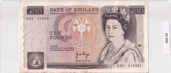 1975-1980 - Great Britain - 10 Pounds - E24 414331