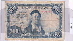 1954 - Spain - 500 Pesetas - P 4641746