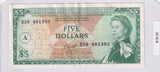 1965 - East Caribbean States - 5 Dollars - D18 481385