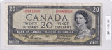 1954 - Canada - Devil's Face - 20 Dollars - Beattie / Coyne - E/E 0881666