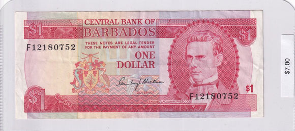 1973 - Barbados - 1 Dollar - F12180752