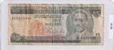 1973 - Barbados - 5 Dollars - G10 227909