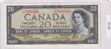 1954 - Canada - 20 Dollars - Beattie / Rasminsky - V/E 7855569