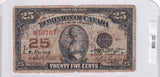 1923 - Canada - 25 Cents - Campbell / Clark - 650207