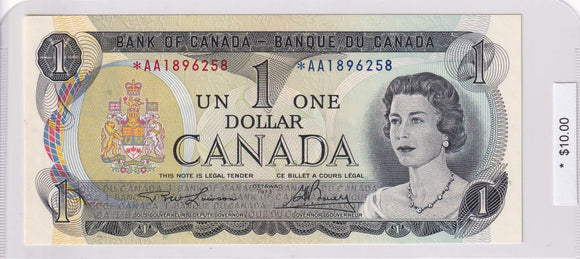 1973 - Canada - 1 Dollar - Lawson / Bouey - *AA1896258
