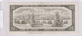 1954 - Canada - 20 Dollars - Beattie / Rasminsky - O/E 0274621