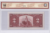 1937 - Canada - 2 Dollars - Coyne / Towers - AU58 BCS - A/R 4182575