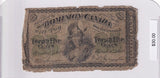 1870 - Canada - 25 Cents - Dickinson / Harrington