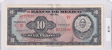 1957 - Mexico - 10 Pesos - U327839