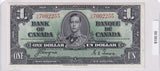 1937 - Canada - 1 Dollar - Coyne / Towers - U/N 7002255