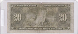 1937 - Canada - 20 Dollars - Coyne / Towers - H/E 7059773