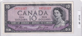 1954 - Canada - Devil's Face - 10 Dollars - Beattie / Coyne - F/D 8711317