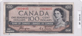 1954 - Canada - Devil's Face - 100 Dollars - Coyne / Towers - A/J 1624638