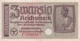 1940-1945 - Germany - 20 Reichsmark - F 3969967