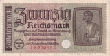 1940-1945 - Germany - 20 Reichsmark - J 8970553