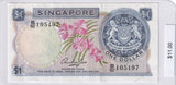 1971 - Singapore - 1 Dollar - B/92 105197