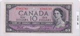 1954 - Canada - Devil's Face - 10 Dollars - Beattie / Coyne - H/D 7861740