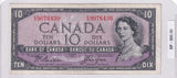 1954 - Canada - Devil's Face - 10 Dollars - Beattie / Coyne - E/D 9076430