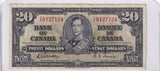 1937 - Canada - 20 Dollars - Gordon / Towers - D/E 6127124
