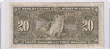 1937 - Canada - 20 Dollars - Gordon / Towers - D/E 6127124