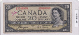 1954 - Canada - Devil's Face - 20 Dollars - Coyne / Towers - A/E 2049869