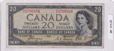 1954 - Canada - Devil's Face - 20 Dollars - Coyne / Towers - B/E 1786894