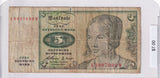 1960 - Germany - 5 Deutsche Mark - GA 8997080 M