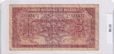 1943 - Belgium - 5 Francs 1 Belga - Z1 583472