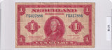 1943 - Netherlands - 1 Gulden - FG327886