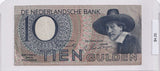 1944 - Netherlands - 10 Gulden - 1 CC 081585