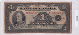 1935 - Bank of Canada - 1 Dollar - Osborne / Towers - A1325829