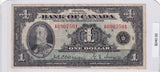 1935 - Bank of Canada - 1 Dollar - Osborne / Towers - A6907501