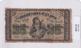 1870 - Canada - 25 Cents - Plain
