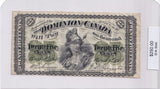 1870 - Canada - 25 Cents - Plain