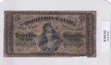 1870 - Canada - 25 Cents - A