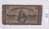1870 - Canada - 25 Cents - B