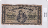 1870 - Canada - 25 Cents - B
