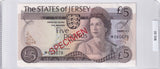 1976 - Jersey - States of Jersey - 5 Pounds - Specimen - 010678