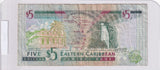 1986 - East Caribbean - 5 Dollars - E594833K