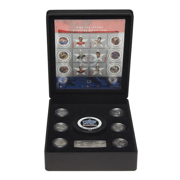 2001 - Canada - NHL All Stars Stamp and Medallion Set
