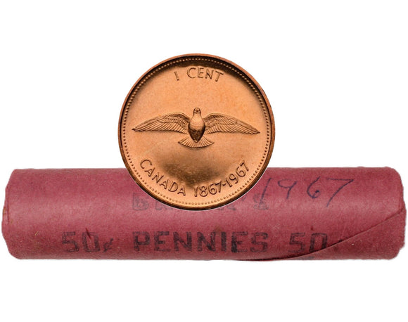 1967 - 1c - Original Roll (50 pcs)