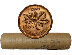 1969 - 1c - Original Roll (50 pcs)