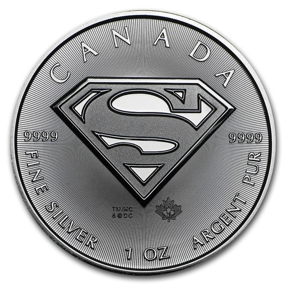 1 oz - 2016 - Canada - Superman - Fine Silver