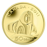 2011 - Canada - 50 Cents - Orca Whale